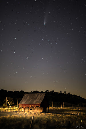 Comet Neowise Barn